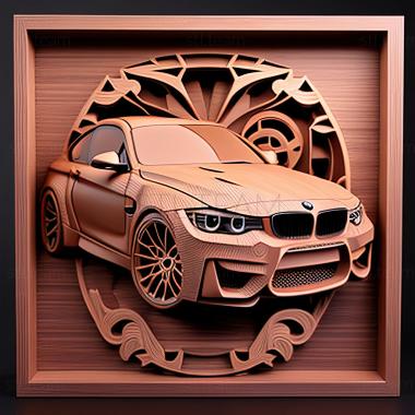 3D модель BMW M3 (STL)